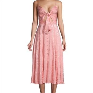 NWT Jay Godfrey Sheila Tie Front Cutout Dress 8